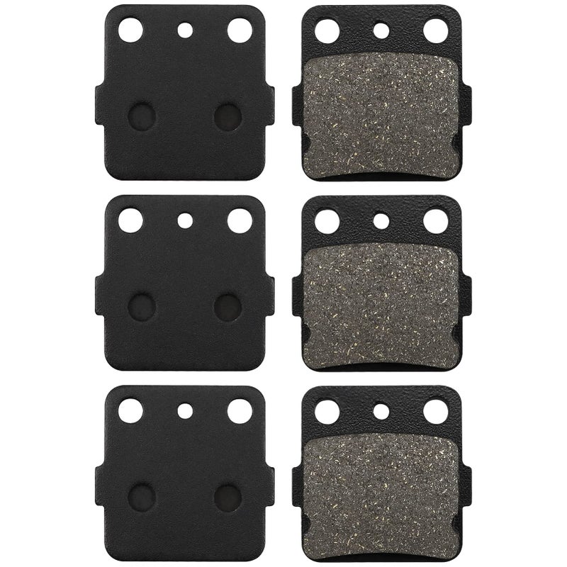ZICOO Brake Pads Front & Rear for Honda 400EX TRX 400 EX Sportrax 400 2001-2008, TRX 400EX Fourtrax 1999-2000, TRX400X TRX 400X 2009-2014, 300ex TRX300EX Fourtrax 300 1993-2008, TRX250X 1987-1992 - Image 4